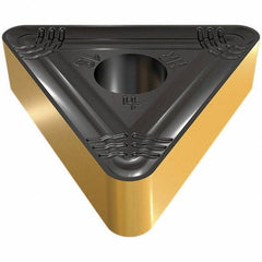Iscar - TNMM434 NR Grade IC8150 Carbide Turning Insert - TiCN/Al2O3 Finish, 60° Triangle, 1/2" Inscr Circle, 3/16" Thick, 1/16" Corner Radius - USA Tool & Supply