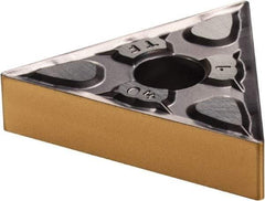 Iscar - TNMG431 TF Grade IC807 Carbide Turning Insert - TiAlN Finish, 60° Triangle, 1/2" Inscr Circle, 3/16" Thick, 1/64" Corner Radius - USA Tool & Supply