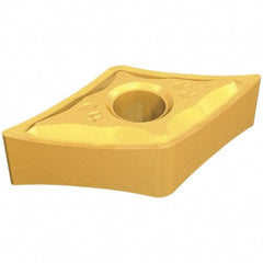 Iscar - DNMG442 PP Grade IC8250 Carbide Turning Insert - TiCN/Al2O3/TiN Finish, 55° Diamond, 1/2" Inscr Circle, 1/4" Thick, 1/32" Corner Radius - USA Tool & Supply