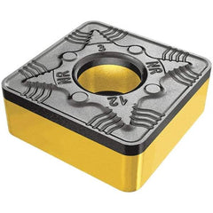 Iscar - SNMM856 NR Grade IC8150 Carbide Turning Insert - TiCN/Al2O3 Finish, 90° Square, 1" Inscr Circle, 5/16" Thick, 3/32" Corner Radius - USA Tool & Supply