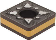 Iscar - SNMG644 NR Grade IC8350 Carbide Turning Insert - TiCN/Al2O3/TiN Finish, 90° Square, 3/4" Inscr Circle, 1/4" Thick, 1/16" Corner Radius - USA Tool & Supply