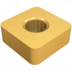 Iscar - SNMA432 Grade IC5010 Carbide Turning Insert - TiCN/Al2O3/TiN Finish, 90° Square, 1/2" Inscr Circle, 3/16" Thick, 1/32" Corner Radius - USA Tool & Supply