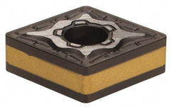 Iscar - CNMG432 WF Grade IC8150 Carbide Turning Insert - TiCN/Al2O3 Finish, 80° Diamond, 1/2" Inscr Circle, 3/16" Thick, 1/32" Corner Radius - USA Tool & Supply