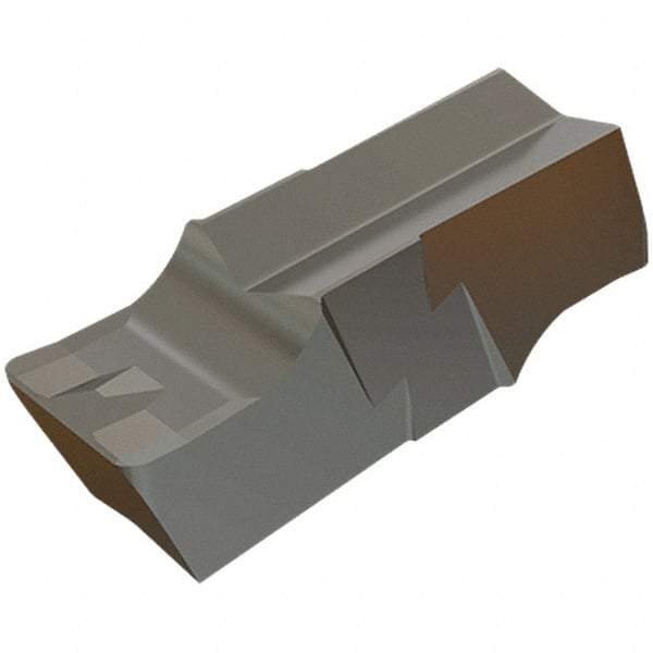 Iscar - 330010GIPI Grade IC808, 3.3mm Cutting Width Carbide Grooving Insert - Neutral, 0.1mm Corner Radius, TiAlN Finish - USA Tool & Supply