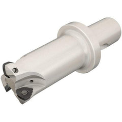 Iscar - 32mm Cut Diam, 0.059" Max Depth, CF4 Modular Connection Indexable High-Feed End Mill - Screw Holding Method, FF WOMT/WOCT, FF WOMW Insert, FF EW-CF Toolholder, Through Coolant - USA Tool & Supply