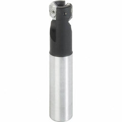 Iscar - 32mm Cut Diam, 13.5mm Max Depth of Cut, 32mm Shank Diam, 150mm OAL, Indexable Square Shoulder End Mill - HM90 AXCR 1505.. Inserts, Cylindrical Shank, 90° Lead Angle, Through Coolant, Series Helialu - USA Tool & Supply