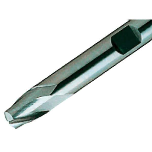 Iscar - 8mm, 9mm LOC, 8mm Shank Diam, 58mm OAL, 2 Flute, Solid Carbide Square End Mill - Single End, TiAlN Finish, Spiral Flute, 30° Helix, Centercutting, Right Hand Cut, Right Hand Flute - USA Tool & Supply
