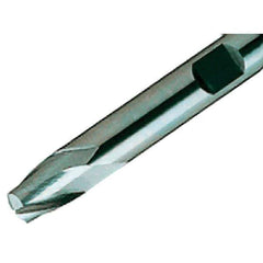 Iscar - 8mm, 9mm LOC, 8mm Shank Diam, 58mm OAL, 2 Flute, Solid Carbide Square End Mill - Single End, TiAlN Finish, Spiral Flute, 30° Helix, Centercutting, Right Hand Cut, Right Hand Flute - USA Tool & Supply
