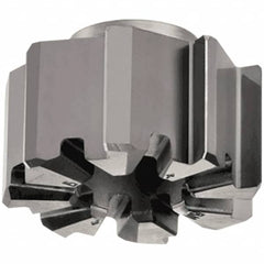 Iscar - 1/2" Head Diam RM-BNT5-3D-0.625C, RM-BNT5-5D-0.625C, RM-BNT5-8D-.625C Modular Reamer Head - USA Tool & Supply