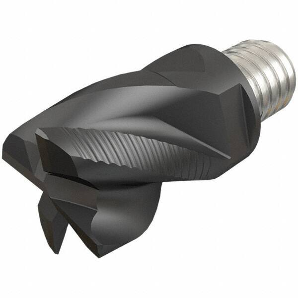 Iscar - MM EFS-CF Grade IC908 Carbide End Milling Tip Insert - TiAlN Finish, 4 Flutes, 16mm Cutting Diam, 12mm Depth of Cut, 20.5mm Extension, 38° Helix - USA Tool & Supply