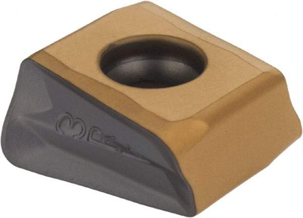 Iscar - T490 LNMT130616 Grade IC810 Carbide Milling Insert - AlTiN/TiN Finish, 0.507" Thick, 1.6mm Corner Radius - USA Tool & Supply