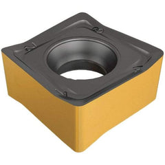 Iscar - S890 SNMU1305 MM Grade IC830 Carbide Milling Insert - TiAlN/TiN Finish, 0.254" Thick, 13mm Inscribed Circle, 0.8mm Corner Radius - USA Tool & Supply