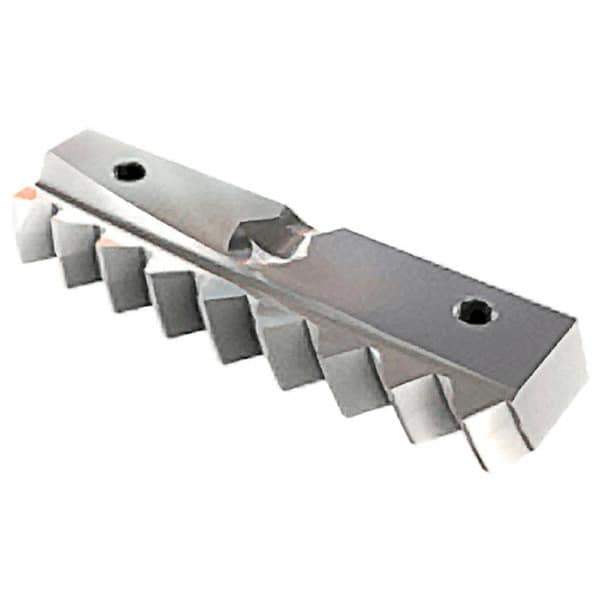 Iscar - 6 TPI, Internal/External Thread, UN Standard, MTH IC908 Grade Thread Mill Insert - Carbide, TiAlN Coating - USA Tool & Supply