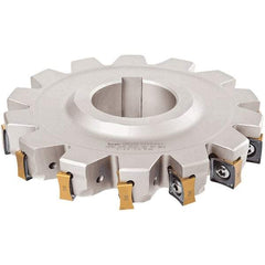 Iscar - 12 Inserts, 160mm Cut Diam, 40mm Arbor Diam, 12.5mm Max Depth of Cut, Indexable Square-Shoulder Face Mill - 0/90° Lead Angle, 63mm High, T490 LN.. 1306 Insert Compatibility, Series Helitang - USA Tool & Supply