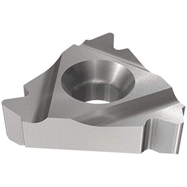 Iscar - 22ER External Right Hand 5 API Laydown Threading Insert - Grade IC250, TiCN/TiN Coated Carbide, 12.7mm Inscribed Circle - USA Tool & Supply