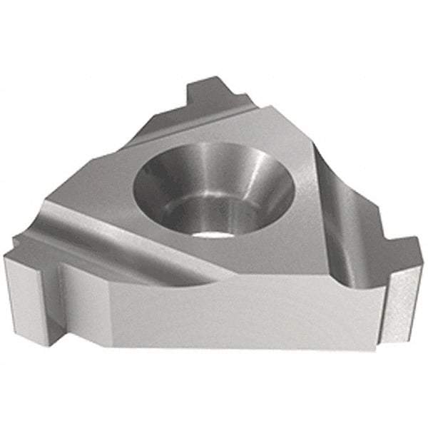 Iscar - 22IR Internal Right Hand 5 API Buttress Laydown Threading Insert - Grade IC908, TiAlN Coated Carbide, 12.7mm Inscribed Circle - USA Tool & Supply