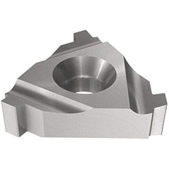 Iscar - 22IR Internal Right Hand 5 API Buttress Laydown Threading Insert - Grade IC908, TiAlN Coated Carbide, 12.7mm Inscribed Circle - USA Tool & Supply