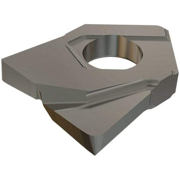 Iscar - HTRD120-R1.0 QF Grade IC908 Carbide Milling Insert - TiAlN Finish, 2.6mm Thick, 1mm Corner Radius - USA Tool & Supply