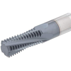 Iscar - ONHU0505 Grade IC808 Carbide Milling Insert - TiAlN/AlTiN/TiN Finish, 0.193" Thick, 13mm Inscribed Circle - USA Tool & Supply