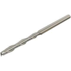 Iscar - 10mm, 60mm LOC, 10mm Shank Diam, 150mm OAL, 2 Flute, Solid Carbide Square End Mill - Single End, TiAlN Finish, Spiral Flute, 30° Helix, Centercutting, Right Hand Cut, Right Hand Flute - USA Tool & Supply
