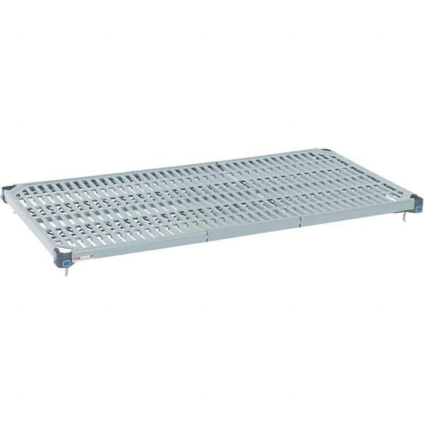 Metro - 36" Wide, 1-1/2" High, Open Shelving Shelf - Polymer, 24" Deep, Use with Metro Max Q - USA Tool & Supply