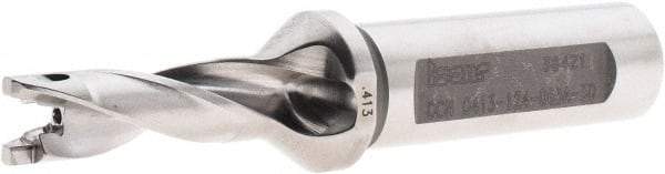Iscar - 0.413" to 0.429" Diam, 3xD, 1.24" Max Depth, 5/8" Shank Diam, 3.77" OAL, Replaceable-Tip Drill - FCP, ICK, ICK-2M, ICM, ICP, iCP-2M Insert, 91188722 Toolholder, Series SumoCham - USA Tool & Supply