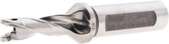 Iscar - 0.413" to 0.429" Diam, 3xD, 1.24" Max Depth, 5/8" Shank Diam, 3.77" OAL, Replaceable-Tip Drill - FCP, ICK, ICK-2M, ICM, ICP, iCP-2M Insert, 91188722 Toolholder, Series SumoCham - USA Tool & Supply