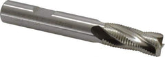 Hertel - 12mm Diam, Fine Pitch, 26mm LOC, 4 Flute Cobalt Roughing Square End Mill - Uncoated, 83mm OAL, 12mm Shank Diam, Single End, Centercutting, 30° Helix - USA Tool & Supply