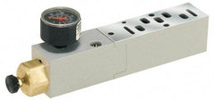 Parker - 15407-2 Solenoid Valve Sandwich Regulator - Use with HB Series Solenoid Valves - USA Tool & Supply