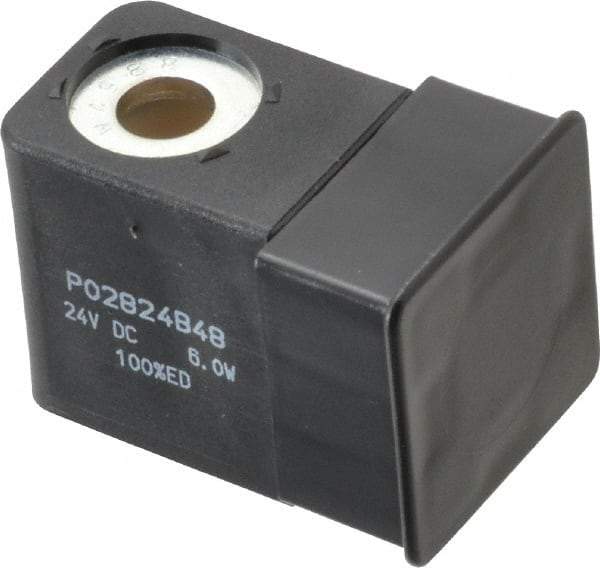 Parker - Direct Acting, Thermoplastic Solenoid Valve - Normally Closed, 232 Max PSI, FKM Seal - USA Tool & Supply