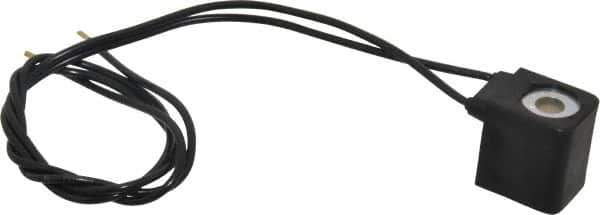 Parker - 120 AC Volt, Class F, Solenoid Coil - 6.3 Watt, IP 65 Enclosure, Use with Parker B Series Viking Valve - USA Tool & Supply