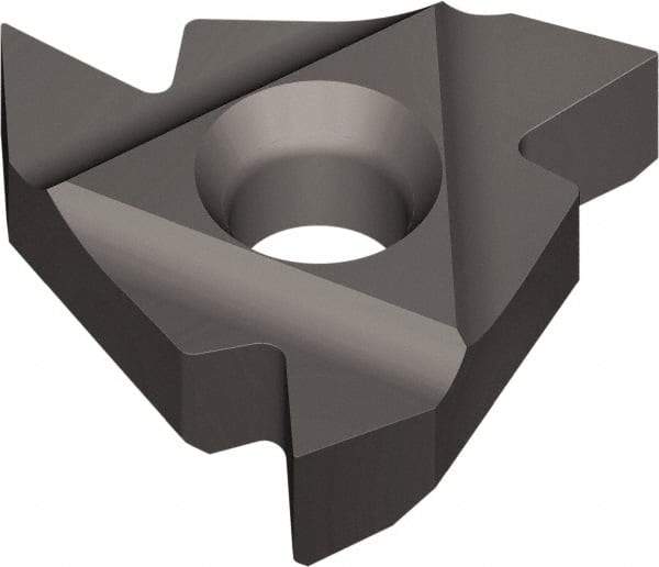 Vargus - 3IL Internal Left Hand 10 UN Laydown Threading Insert - Grade VTX, TiAlN Coated Carbide, 9.53mm Inscribed Circle - USA Tool & Supply