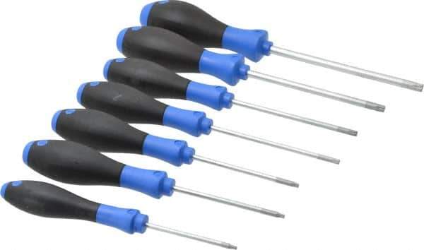 Wiha - 7 Piece, Torx Plus Standard Slotted Screwdriver Set - Comes in Box - USA Tool & Supply