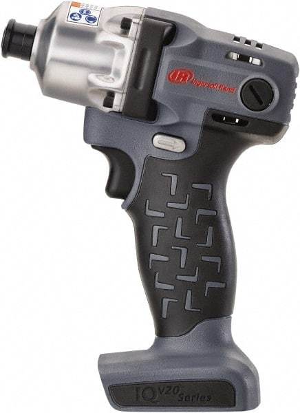 Ingersoll-Rand - 20 Volt, 1/4" Drive, 160 Ft/Lb Torque, Cordless Impact Driver - Pistol Grip Handle, 1900 RPM, Lithium-Ion, Bare Tool - USA Tool & Supply