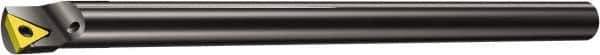 Sandvik Coromant - 0.3346" Min Bore Diam, 4" OAL, 1/4" Shank Diam, E..STFPR/L..-R Indexable Boring Bar - Screw-On Holding Method - USA Tool & Supply