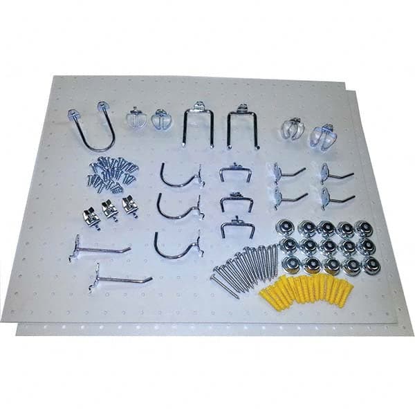 Triton - Peg Board Accessories Type: Wall Mounted Storage For Use With: DuraHook - USA Tool & Supply