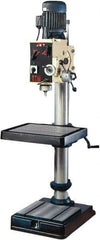 Jet - 10" Swing, Geared Head Drill & Tap Press - 12 Speed, 2 hp, Three Phase - USA Tool & Supply