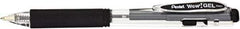 Pentel - Conical Gel Roller Ball Pen - Black - USA Tool & Supply