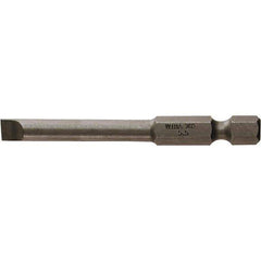 Wiha - 1/4" Power Bit - 1/4" Drive, 2-3/4" OAL - USA Tool & Supply