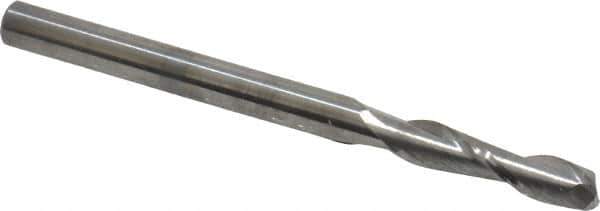Niagara Cutter - 3/16", 3/4" LOC, 3/16" Shank Diam, 2-1/2" OAL, 2 Flute, Solid Carbide Square End Mill - Single End, Uncoated, Spiral Flute, 30° Helix, Centercutting, Right Hand Cut, Right Hand Flute, Series C230 - USA Tool & Supply