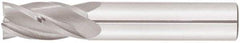 Niagara Cutter - 7/8", 1-1/2" LOC, 7/8" Shank Diam, 4" OAL, 4 Flute, Solid Carbide Square End Mill - Single End, Uncoated, Spiral Flute, 30° Helix, Centercutting, Right Hand Cut, Right Hand Flute, Series C430 - USA Tool & Supply