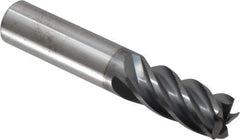 Niagara Cutter - 5/8", 5 Flute, Single End, Solid Carbide, 0.03" Corner Radius End Mill - 3-1/2" OAL, 40° Helix, Right Hand Flute, 1-1/4" LOC, Right Hand Cut - USA Tool & Supply