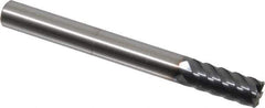 Niagara Cutter - 5/16", 6 Flute, Single End, Solid Carbide, 0.02" Corner Radius End Mill - 3" OAL, 45° Helix, Right Hand Flute, 3/4" LOC, Right Hand Cut - USA Tool & Supply