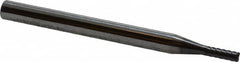 Niagara Cutter - 1/8" Diam 6 Flute Solid Carbide 0.02" Corner Radius End Mill - USA Tool & Supply