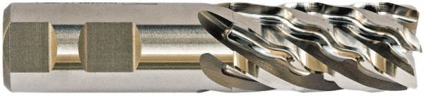 Niagara Cutter - 1-1/2" Diam 6 Flute Cobalt 0.04" Chamfer Width Corner Chamfer End Mill - USA Tool & Supply