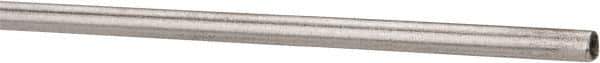 Value Collection - 6 to 7' Long, 1/8" OD, 304 Stainless Steel Tube - 0.02" Wall Thickness - USA Tool & Supply