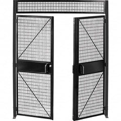 Folding Guard - Temporary Structure Doors Type: Hinged Door Width (Feet): 6 - USA Tool & Supply