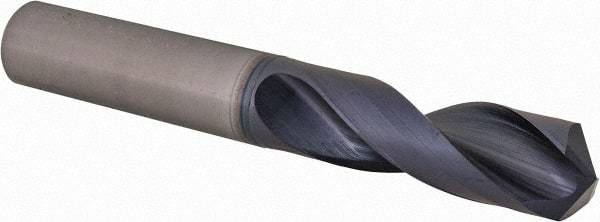 Sumitomo - 5/8" 135° Solid Carbide Screw Machine Drill Bit - TiAlCr/TiSi Finish, 2.1654" Flute Length, 4.4094" OAL - USA Tool & Supply