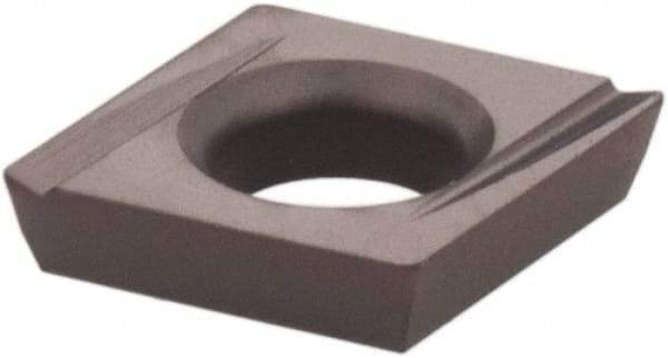 Kennametal - CDHH1.20.60.5 Grade KCU25 Carbide Turning Insert - AlTiN Finish, 80° Diamond, 5/32" Inscr Circle, 0.04 Thick, 0.007" Corner Radius - USA Tool & Supply