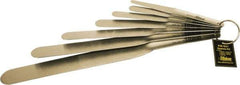 Albion Engineering - 1" Wide Spring Blade Stainless Steel Spatula Set - Flexible, Straight Stainless Steel Handle, 12" OAL - USA Tool & Supply